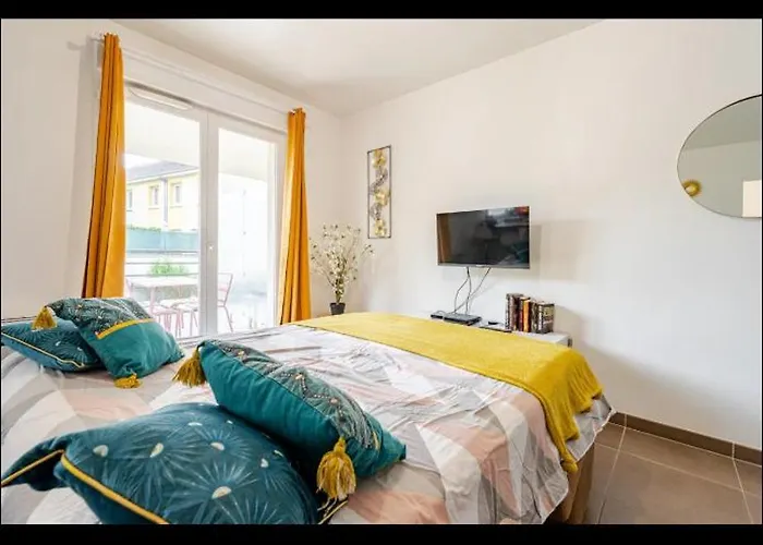 Proche Disney Et Paris - Studio Terrasse Et Parking Prive